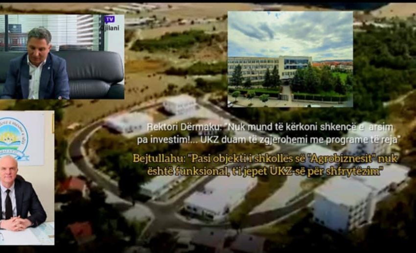 Drejtori i Shkollës “Abaz Ajeti”, Arsim Bejtullahu mbështet idenë e rektorit Dërmaku që “Shkolla e Bujqësisë” t’i jepen në shfrytëzim UKZ-së