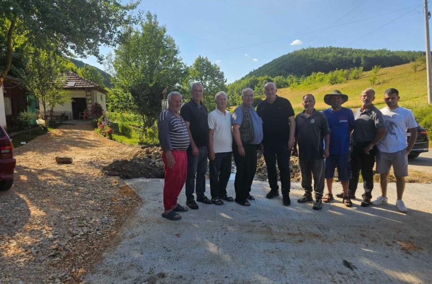 Kryetari Haliti inspekton punimet në projektin ndërkufitar të financuar nga Bashkimi Evropian