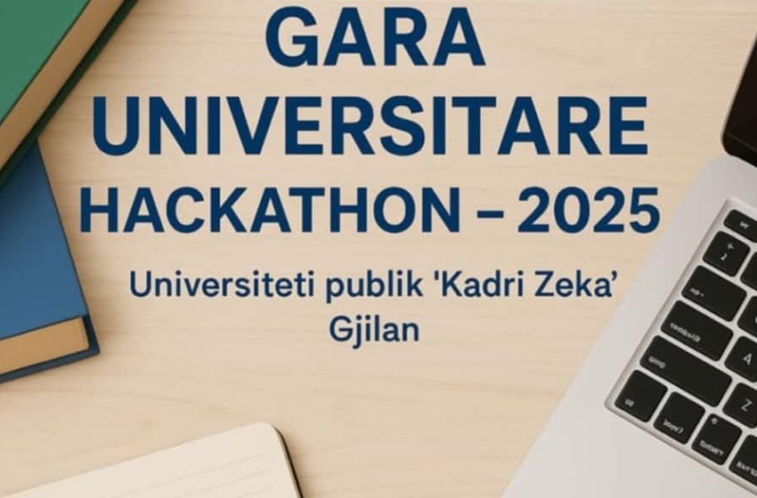  UKZ: Publikohet agjenda e mbajtjes së GARËS UNIVERSITARE HACKATHON 2025