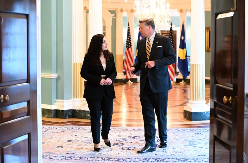 Osmani takon Landaun: Kosova qëndron krah SHBA-së, në përputhje me vizionin e Trumpit