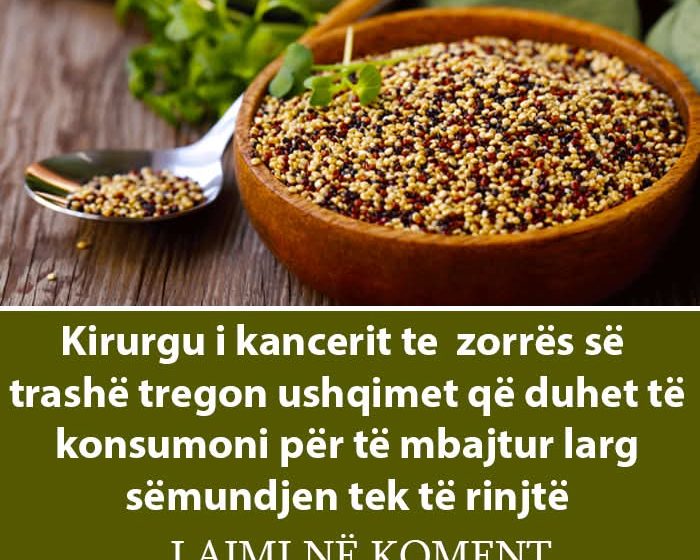Kirurgu i kancerit te zorrës së trashë tregon ushqimet që duhet të konsumoni për të mbajtur larg sëmundjen tek të rinjtë