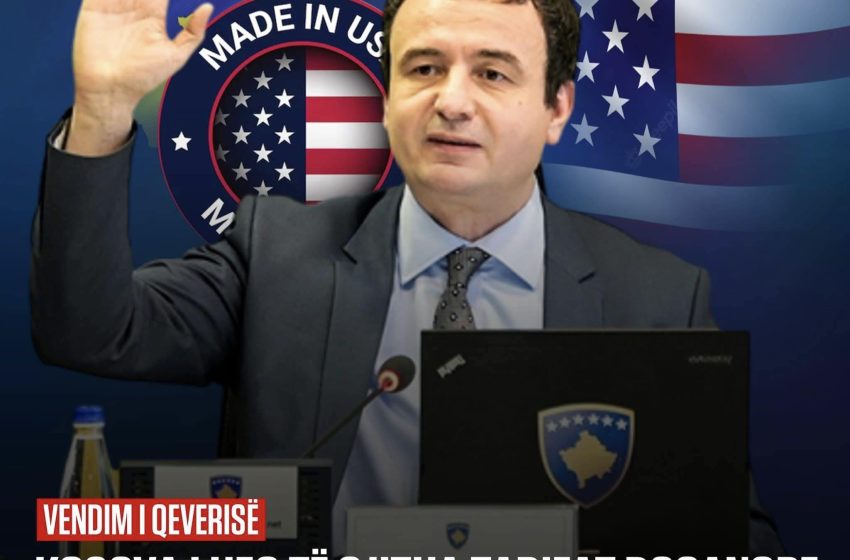 Qeveria në detyrë e Kosovës hoqi taksat për mallërat nga ShBA, gazetari Bahri Cani e vlerëson vendimin: Një vendim absolutisht me vend i Kurtit dhe qeverisë në detyrë!