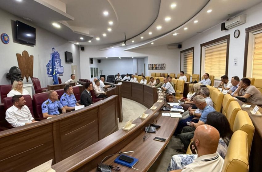 Këshilli Komunal për Siguri në Bashkësi KKSB – diskuton lidhur me veprimet e ndërmarra për dy rastet që ndodhën ditët e fundit në Gjilan