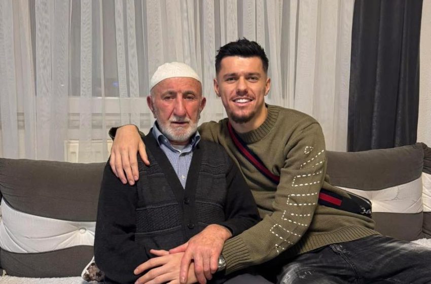 Vdes gjyshi i Mirlind Dakut, futbollisti ndan lajmin me dedikim malli