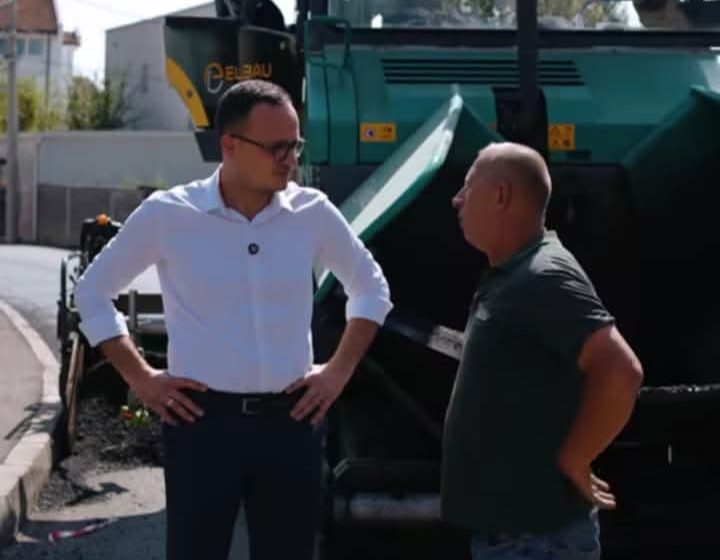 Rregullohet infrastruktura në rrugën “Vëllezërit Frashëri”