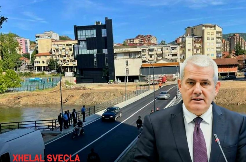  Sveçla publikon pamje të urës së re në Mitrovicë