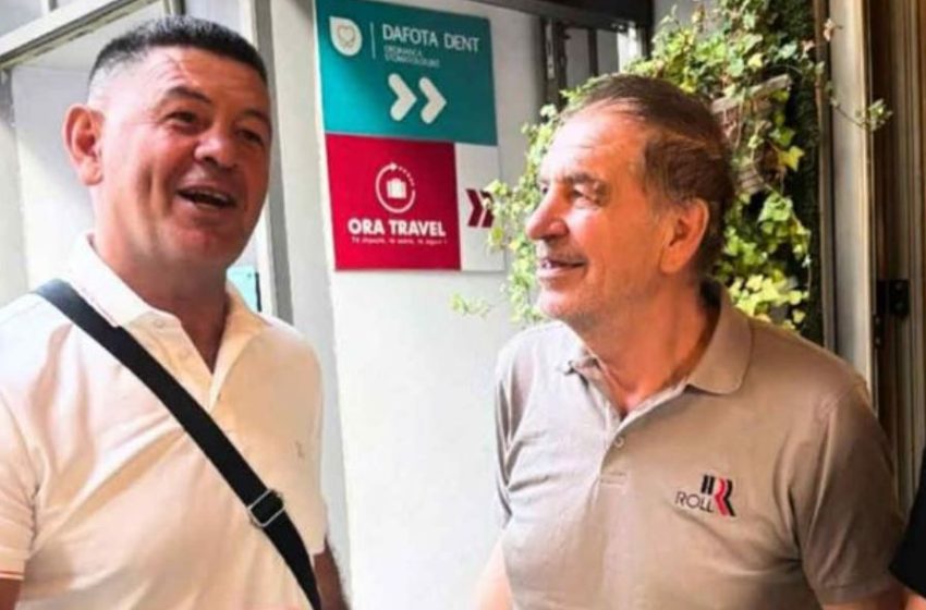 Buzëqeshje e shtrëngim duarsh: Takohen dy legjendat e boksit shqiptar