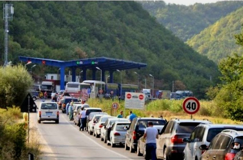  Fluks i ulët në pikat kufitare të Kosovës, pritje deri në dhjetë minuta