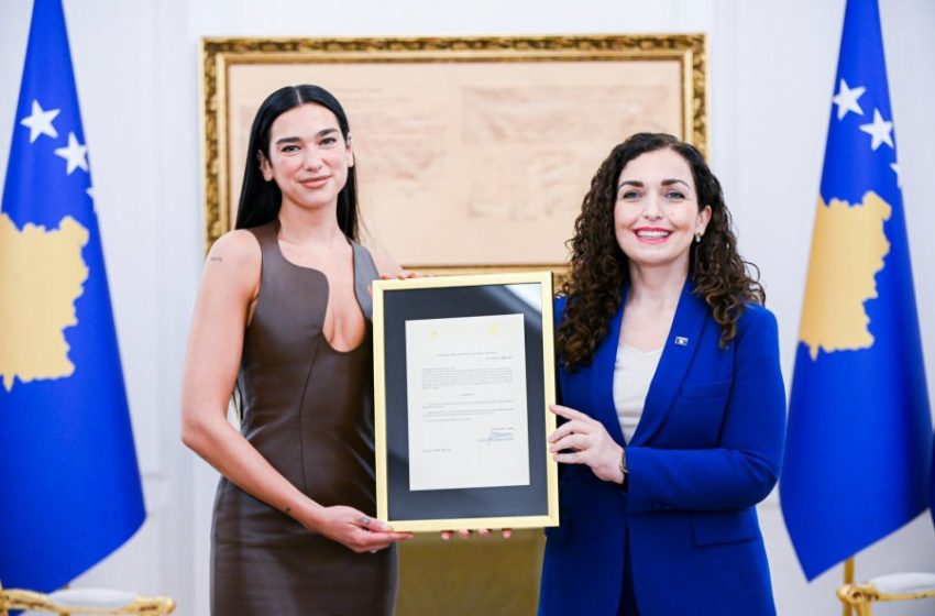  Shtetësia e Kosovës lajm në mediat britanike, Dua Lipa: E dua këtë vend