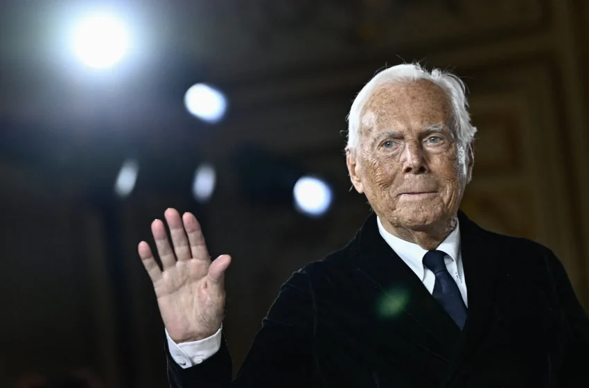  Vdes stilisti italian i modës, Giorgio Armani