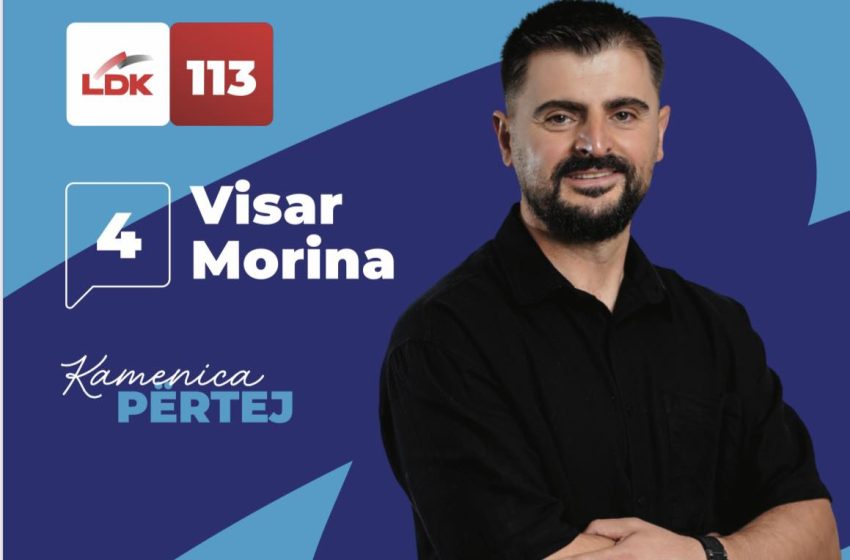 Zgjedhjet Lokale 2025 – Prezantojmë: LDK Kamenicë – 113 – Visar Morina – Nr. 4