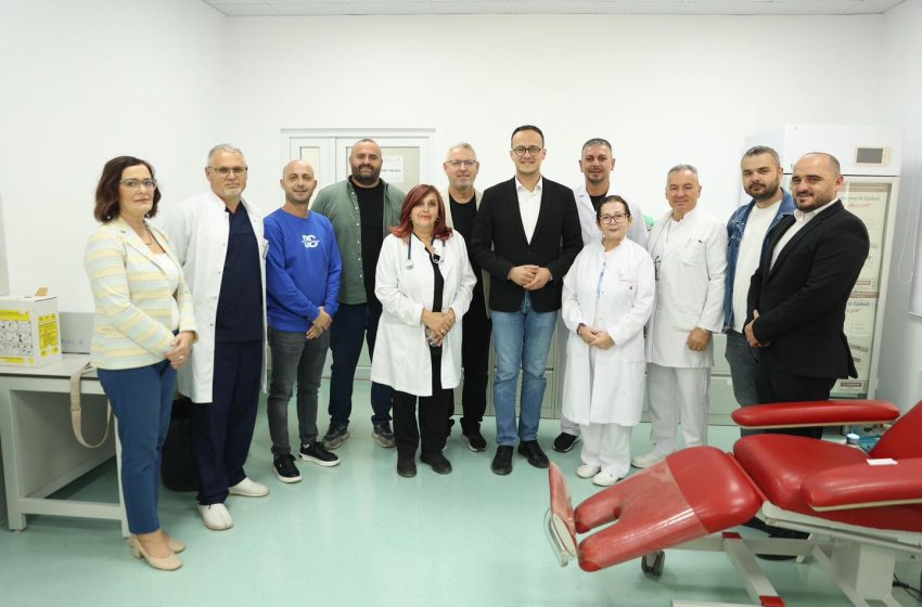 Kryetari i Komunë së Gjilanit, Alban Hyseni, nderohet me mirënjohje për promovim dhe organizim të dhurimit vullnetar të gjakut