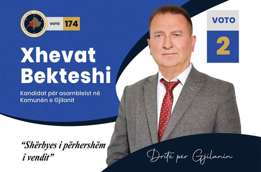  Xhevat Bekteshi: “Elektorati kërkon ndryshim në çasje të fushatës zgjedhore!”