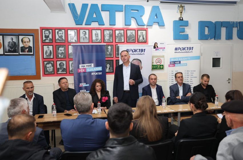  Riad Rashiti: Livoçi i Epërm, na mirëpriti sonte me entusiazëm e besim që komuna jonë do të bëhet #MaMirë!