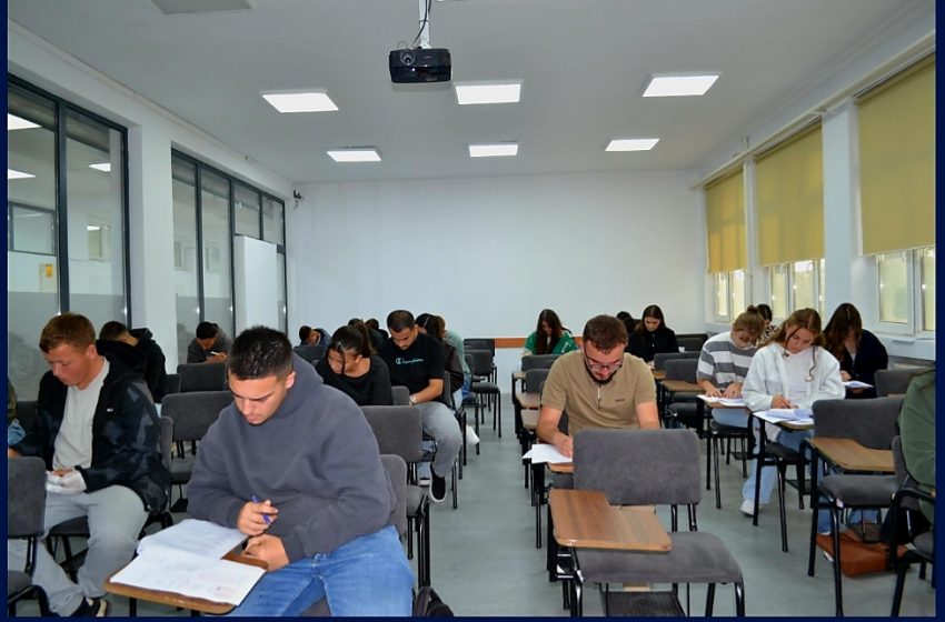 U mbajtën provimet pranuese të konkursit plotësues për studimet baçelor në UKZ