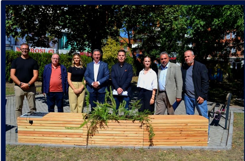  Eko-ulëse me energji solare vendoset në UKZ nga MMPHI në kuadër të Javës Evropiane të Lëvizshmërisë 2025