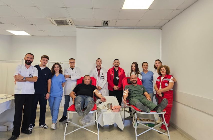  Aksioni i dhurimit të gjakut në QKMF – Gjilan përfundoi me sukses