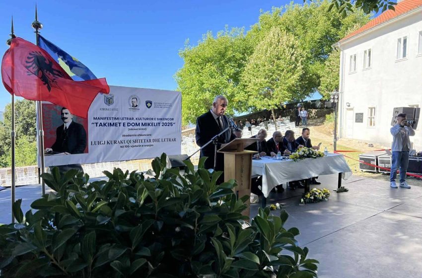 Kryetari Haliti merr pjesë në “Takimet e Dom Mikelit 2025”