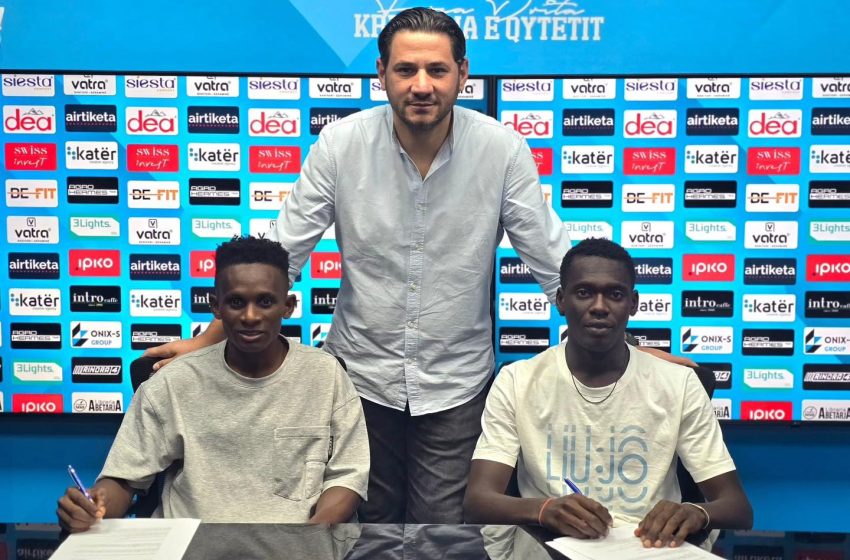  FC DRITA nënshkruan kontratë me dy futbollistë nga Gana