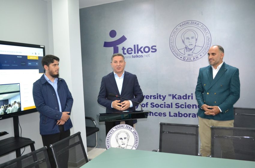  Në UKZ u përurua Laboratori i Shkencave Sociale – investim i Telkos