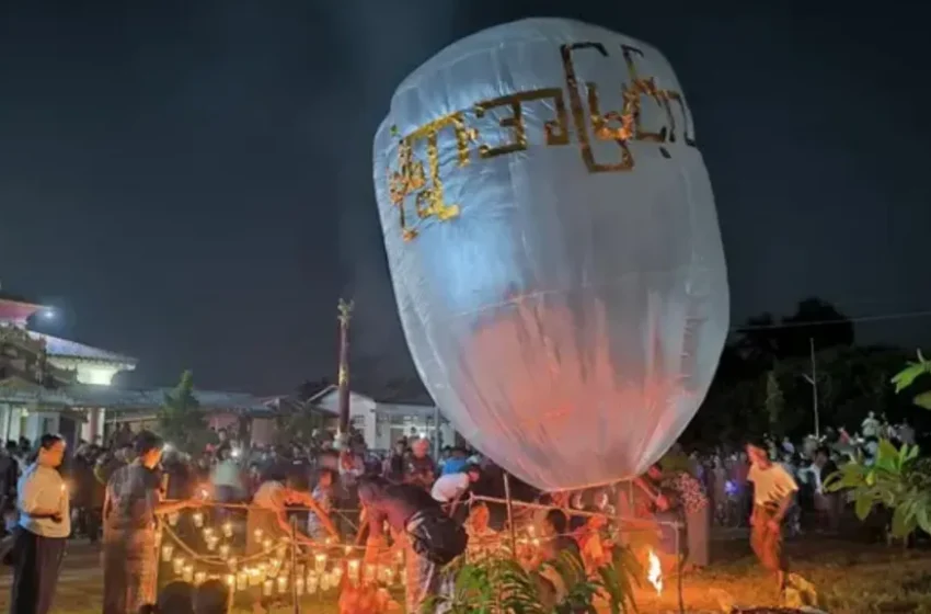 Të paktën 24 të vrarë nga hedhja e bombave nga parashutisti në festivalin budist në Myanmar