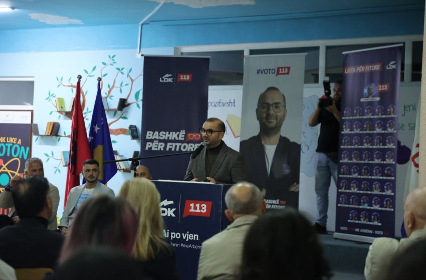  Arbër Ismajli takon qytetarë nga lagjet: Rruga e Ferizajit, Livoç I Ultë dhe Blinajë