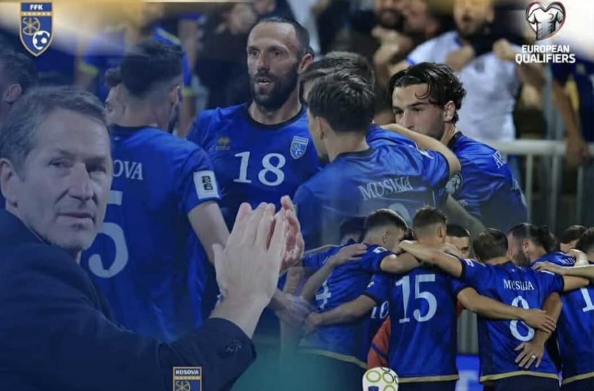 Kosovë – Slloveni, formacionet zyrtare