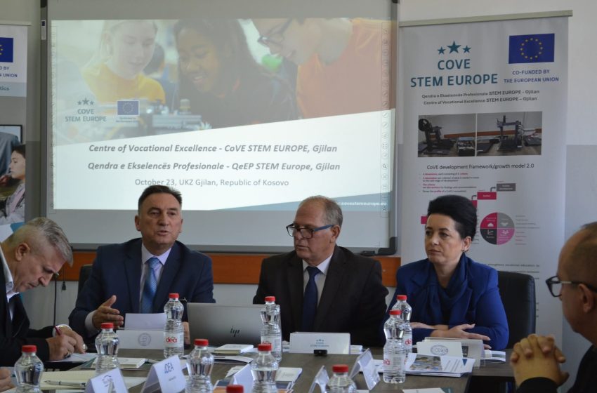 Në UKZ u shënua themelimi i Qendrës Rajonale të Ekselencës Profesionale – CoVE STEM Europe
