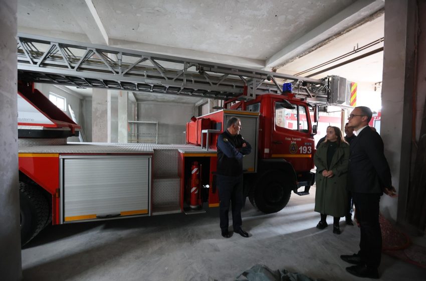  Hyseni: Aneksi i ri i objektit do të përmirësojë kushtet për zjarrfikësit