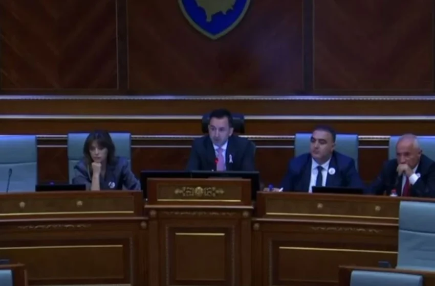 Dështon Simiq, për të tretën herë radhazi nuk arrin të zgjidhet nënkryetar i Kuvendit