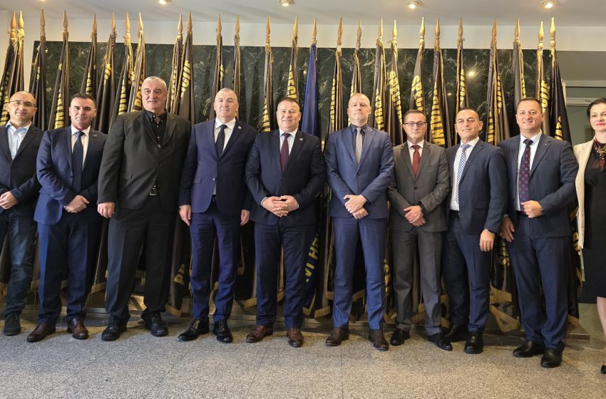  Drejtori i Policisë së Kosovës takim me homologun kroat, diskutojnë për rendin dhe sigurinë