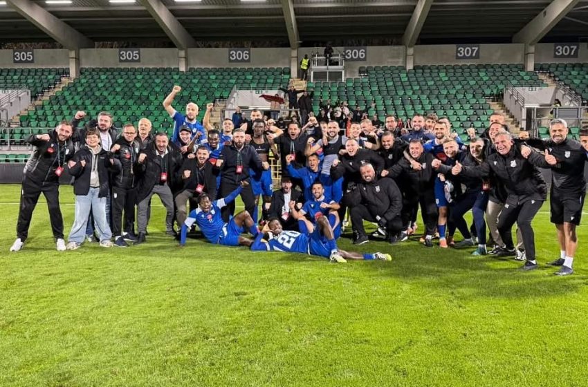 Kryetari Hyseni, uron FC Drita për fitoren e parë historike në fazën e grupeve të Ligës së Konferencës të UEFA-s