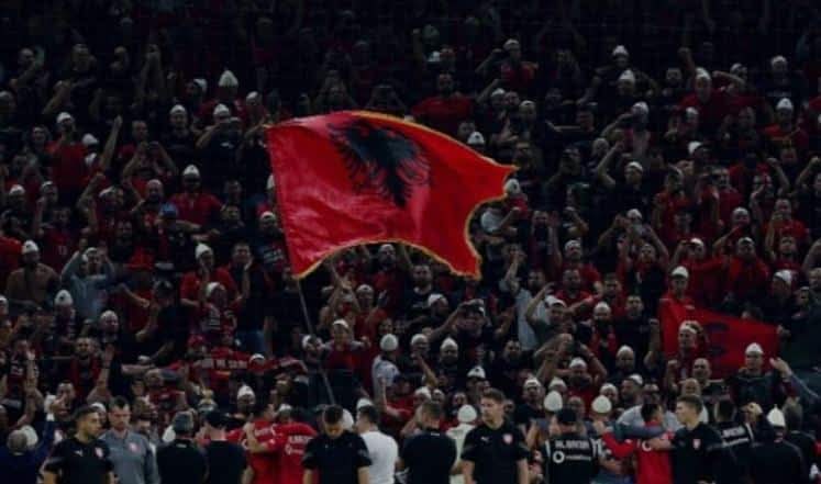  Sot zhvillohet ndeshja Shqipëri-Angli