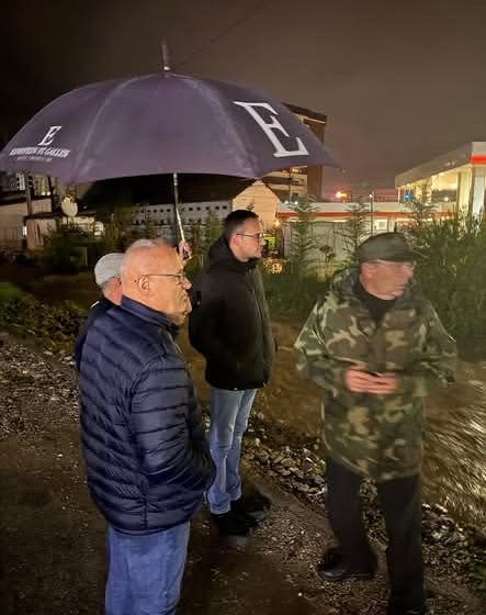  Gjilan: Bie niveli i ujit dhe stabilizohet situata pas ndërprerjes së shiut/ Hyseni: Vazhdon monitorimi i situatës në terren