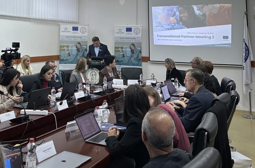  Takimi i dytë transnacional i projektit CoVE STEM Europe