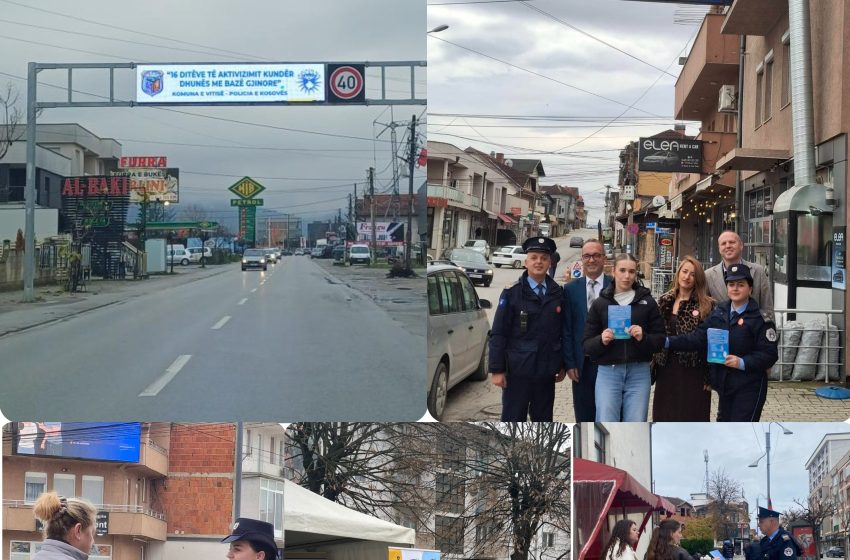  Angazhim i vazhdueshëm, Policia e Gjilanit në javën e dytë të fushatës kundër dhunës në familje