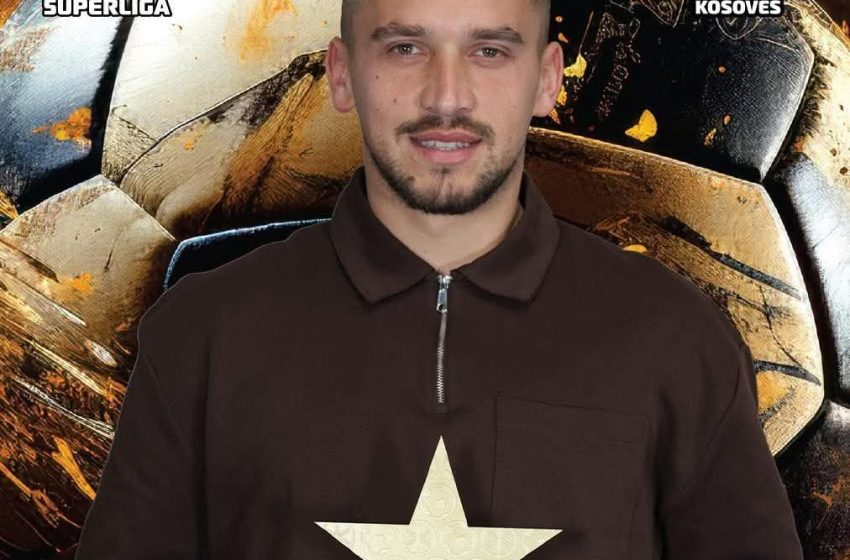  Betim Haxhimusa “rrëmben” çmimin meritor “Ylli i Javës” më Albi Mall Superligë!