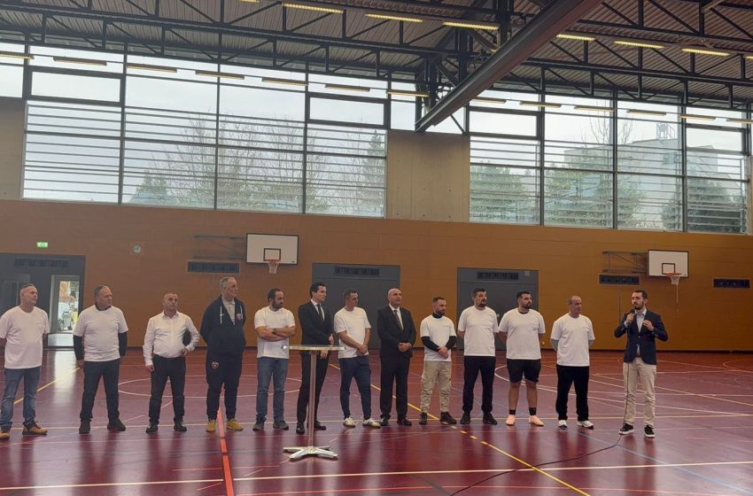  Kryetari Rahimaj në Zvicër, merr pjesë në turnirin e organizuar nga Shoqata Humanitare “Koretini”