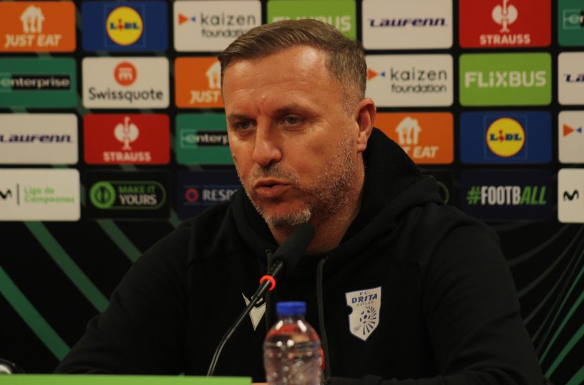  Para ndeshjes së UEFA Conference League kundër Rayo Vallecano, klubi ynë FC DRITA mbajti konferencë për media nga Madridi, Spanjë.