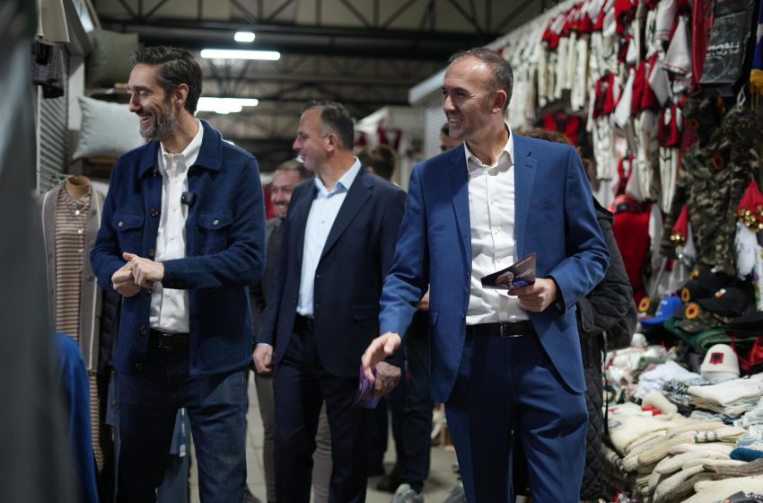 Fushata Zgjedhore 28 dhjetor 2025 – Arben Mustafa – vizitoi bizneset në tregun e gjelbër, ndau programin e PDK-së për zhvillim ekonomik