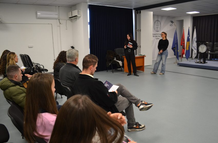  Fakulteti Juridik i UKZ-së organizoi takim me studentët për kampanjën “Qasja në Drejtësi”