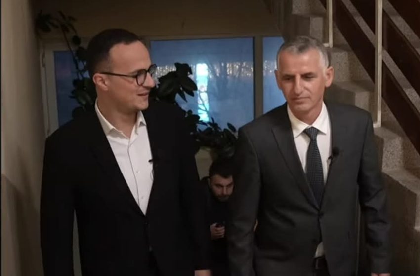  Kryetari Hyseni, priti ministrin e Infrastrukturës, flasin për realizimin e projekteve