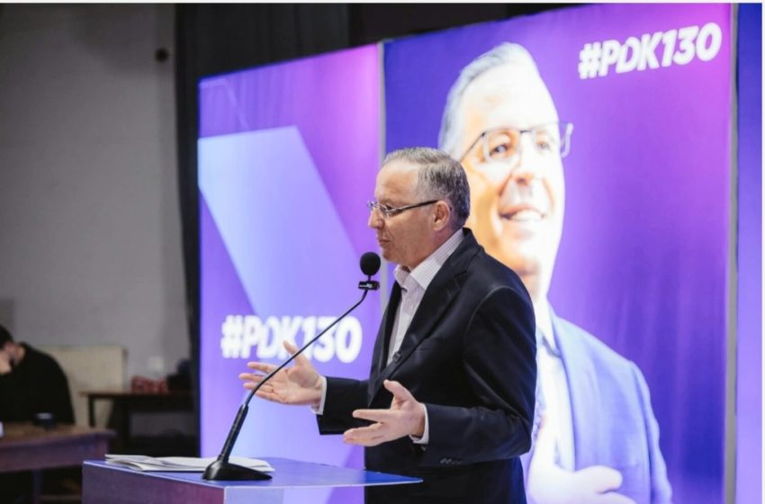  Bedri Hamza në Gjilan: Votoni 130 për një shtet që punon vetëm për qytetarët