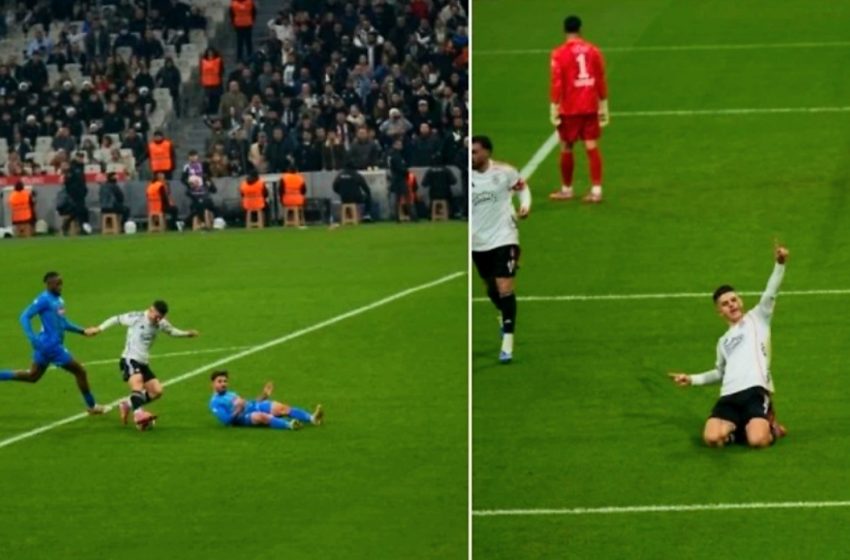  Rashica protagonist, ia siguron fitoren Besiktasit në duelin ndaj Rizesporit