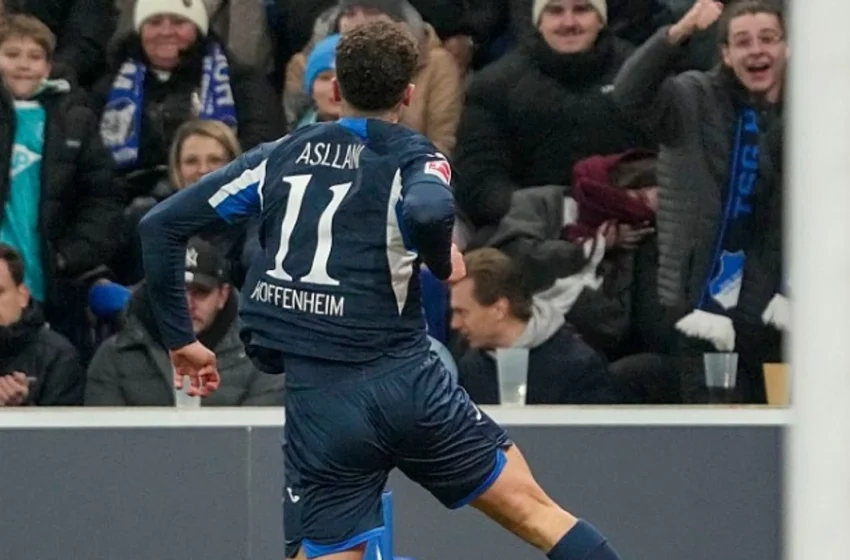  Asllani protagonist me gol, Avdullahu me paraqitje solide: Hoffenheim e ‘shpartallon’ Hamburgun
