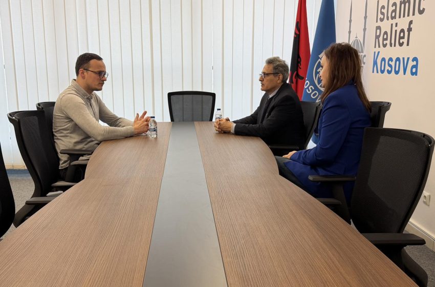  Kryetari Hyseni, vlerëson lartë partneritetin që kanë me Islamic Relief Kosova dhe mbështetjen
