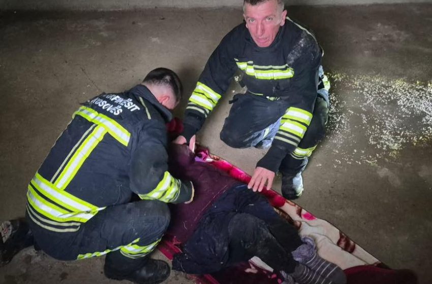  Zjarrfikësit e Kamenicës shpëtojnë jetën e një të moshuari të bllokuar në një bodrum