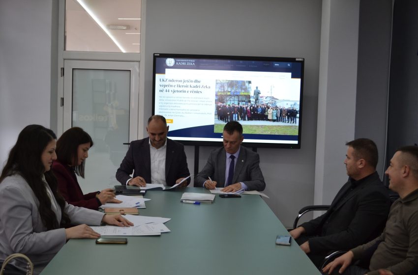  Marrëveshje bashkëpunimi mes Fakultetit të Shkencave Sociale dhe Zyrave për Integrime Evropiane të Komunës së Gjilanit dhe Kamenicës