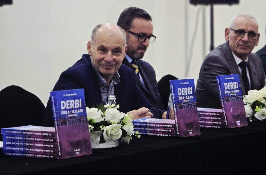  Dr. Enver Sadiku promovon monografinë për derbin legjendar “Drita – Gjilani” (1995–2025)
