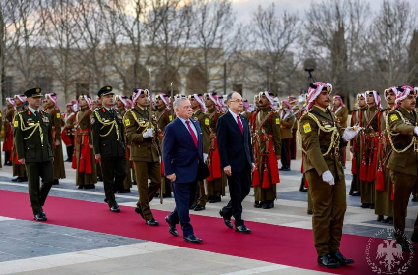  Begaj takohet me Mbretin Abdullah II, rikonfirmohet bashkëpunimi Shqipëri-Jordani